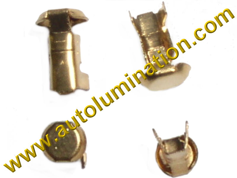 Ba15s P21W 1073 1093 1129 1141 1159 1295 1459 1619 1651 1680 7506 7527 1156 Bayonet Pigtail Wiring Electrical Crimp Button Contact
