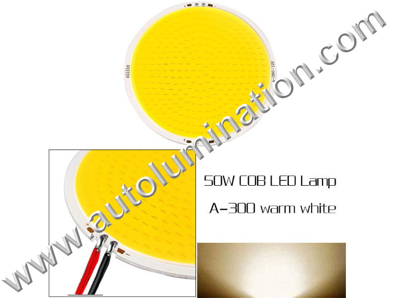 50 watt COB LED Board 110mm Warm White