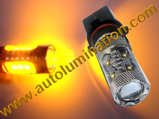 9009 P13W P13 H16 H16W PSX26W 5502 Led DRL Bulb Osram Amber Yellow  Led DRL Bulb 50 watt Cree