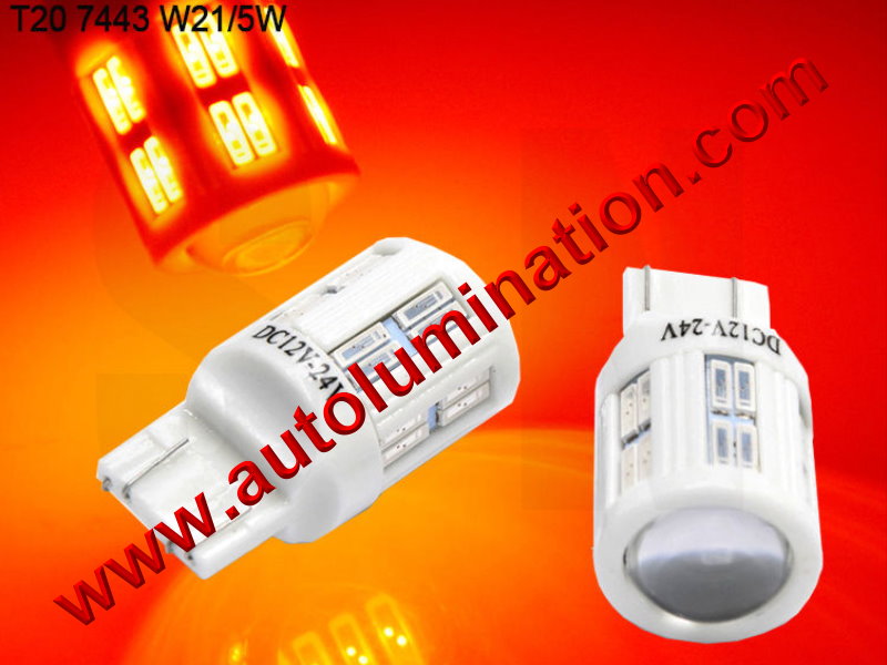 T20, 7440, W21W LED ROUGE 12V OSRAM LEDriving SL