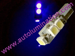 74 37 2721 T5 3528 Matrix Purple led bulbs LED Bulbs