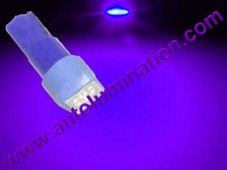 74 LED 3 Chip Purple Bulbs