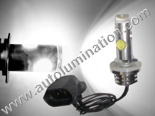 800 (Series) 862 881 886 888 889 894 896 898 899 H27/ W2 Angled Base 6000K Super White LED 12 Watt High Powered Headlight Bulb