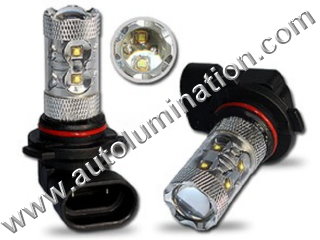 9006 P22d HB4 6000K Super White LED 50 Watt High Powered Headlight Bulb
