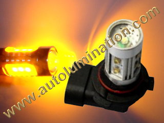 9005 P20d HB3A Amber LED 25 27 watt Osram High Powered Headlight Bulb