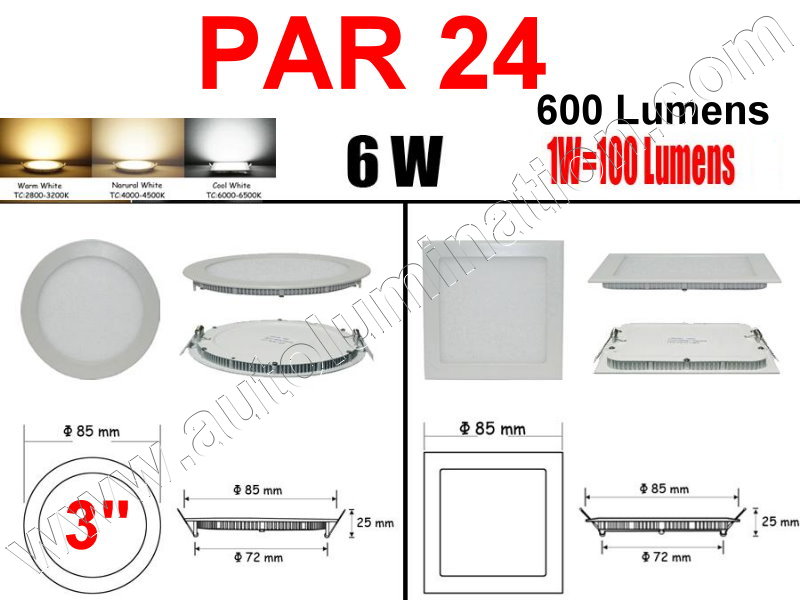 Cree Recessed Led Ceiling Panel Down Lights PAR 24