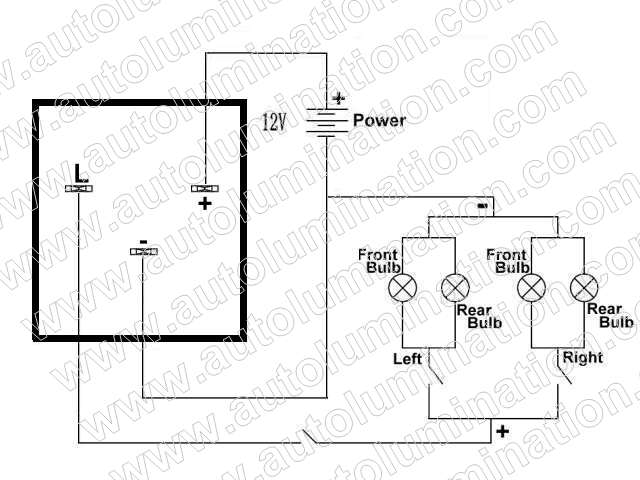 Ford Flasher Relay Wiring Diagram from www.superbrightbulbs.com