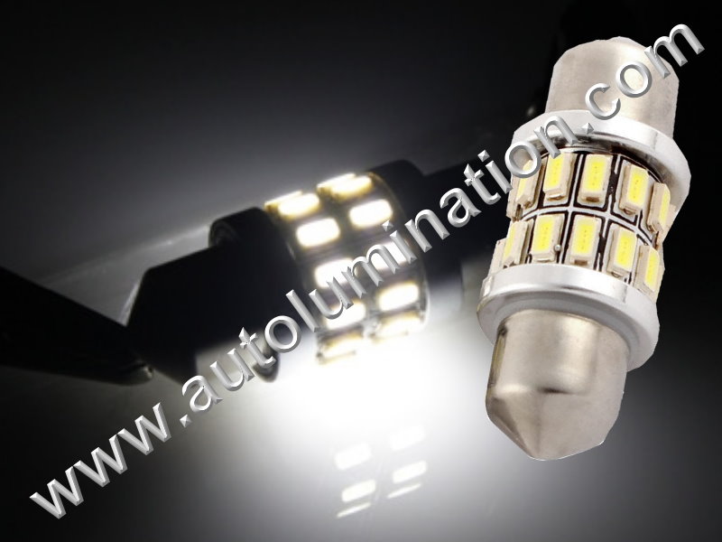 4-Pack 44mm 1.73 White 211-2 212-2 561 562 567 564 RL4410 Non-Polarity Festoon LED Bulb 12V Rigid Loop Interior Light for Dome Map Buick Engine Compartmen Bulb 