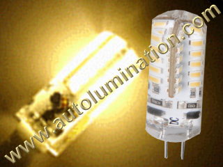 3 watt 2 Pin G4 Bi-Pin Led Bulb Replaces 891 7371 7373 7382 Warm White