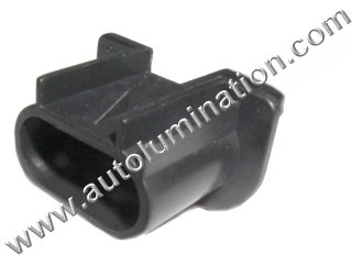 H13 9008 Male Headlight Socket Connector Pigtail