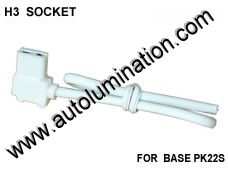 H1 P14.5s Female Socket Pigtail Connector Wire