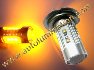 H4 9004 P43t Amber 25 27 Watt Osram LED High Powered Headlight Bulb