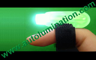 Led Finger Flashlights Green