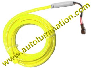 Neon KPT EL Wire Tubing Yellow