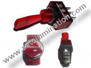 Lighted Toggle Switch 12 volt