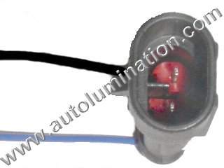 HID Headlight Bulb Dual System Toggle Connector Type 2 Male H4, 9004, 9007 H13