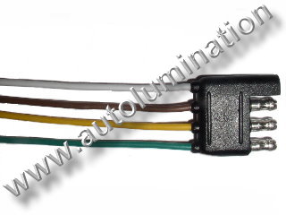 4 way Trailer Connector Male Female