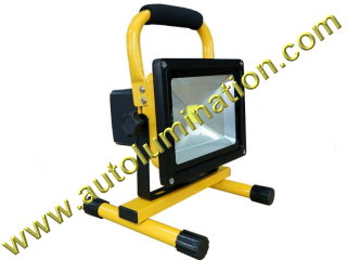 10 Watt Rechargeable Led Work Trouble Utility Flood light  Worklight Floodlight  Li - Ion