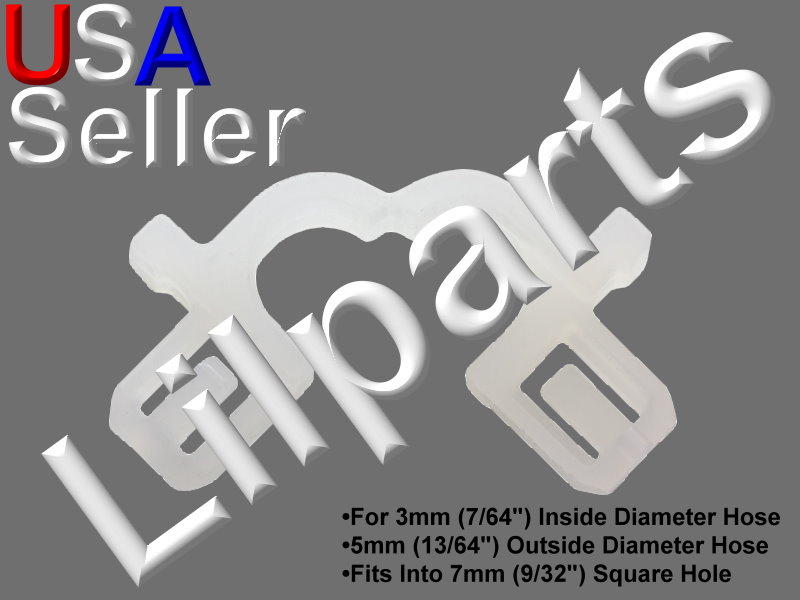 Windshield Washer Hose Clip Retainer 3mm A16949 Acura Honda 90652SB2