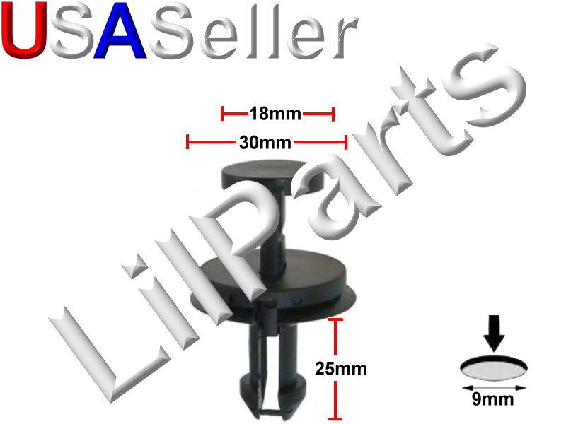 Air Deflector Retainer Clip Front GM C K Truck Silverado Suburban