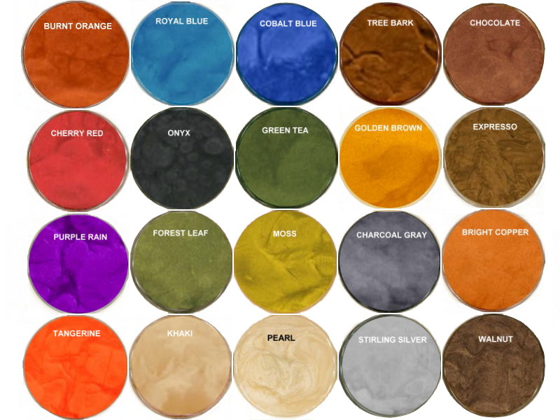 Epoxy Floor Color Chart